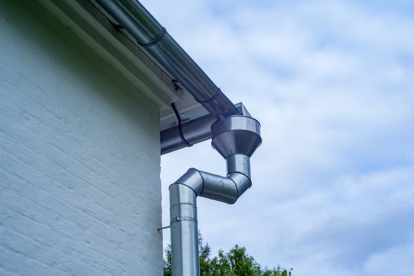 Metal Downspout Replacement in Lancaster