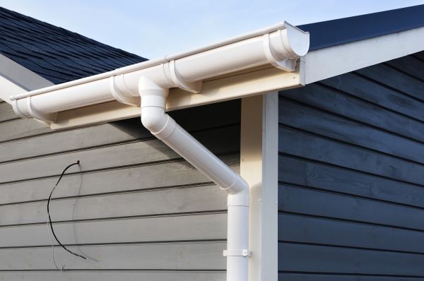 PVC Rain Gutter Installation in Lancaster