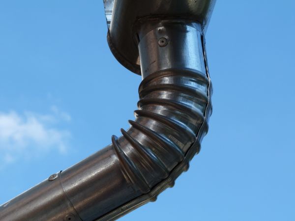Metal Downspout Installation in Lancaster
