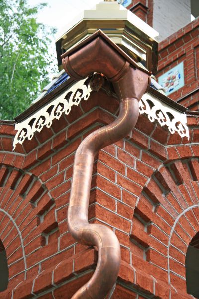 Church Downspout Installation in Lancaster