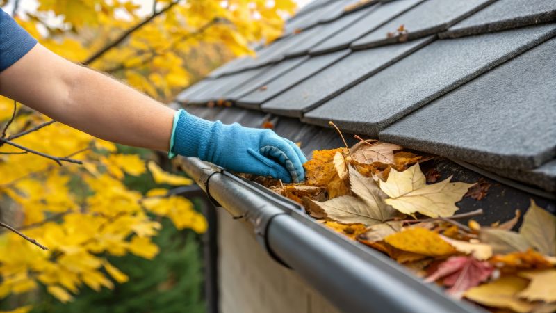 Late Summer Gutter Cleaning